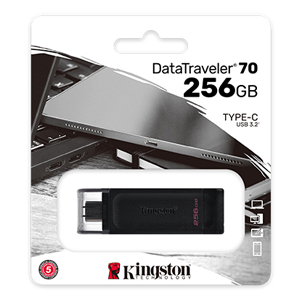 Kingston datatraveler 70 256GB usb-c-flashdrive