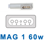 APPLE REPLACEMENT MAG 1 60W CHARGER