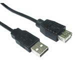 CABLE 1.8MTR USB 2.0 AM TO AF EXTENSION CABLE