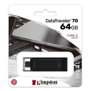 Kingston datatraveler 70 64GB usb-c-flashdrive