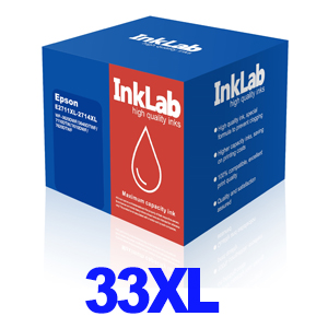 InkLab 33 XL Epson Compatible Multipack Replacment Ink